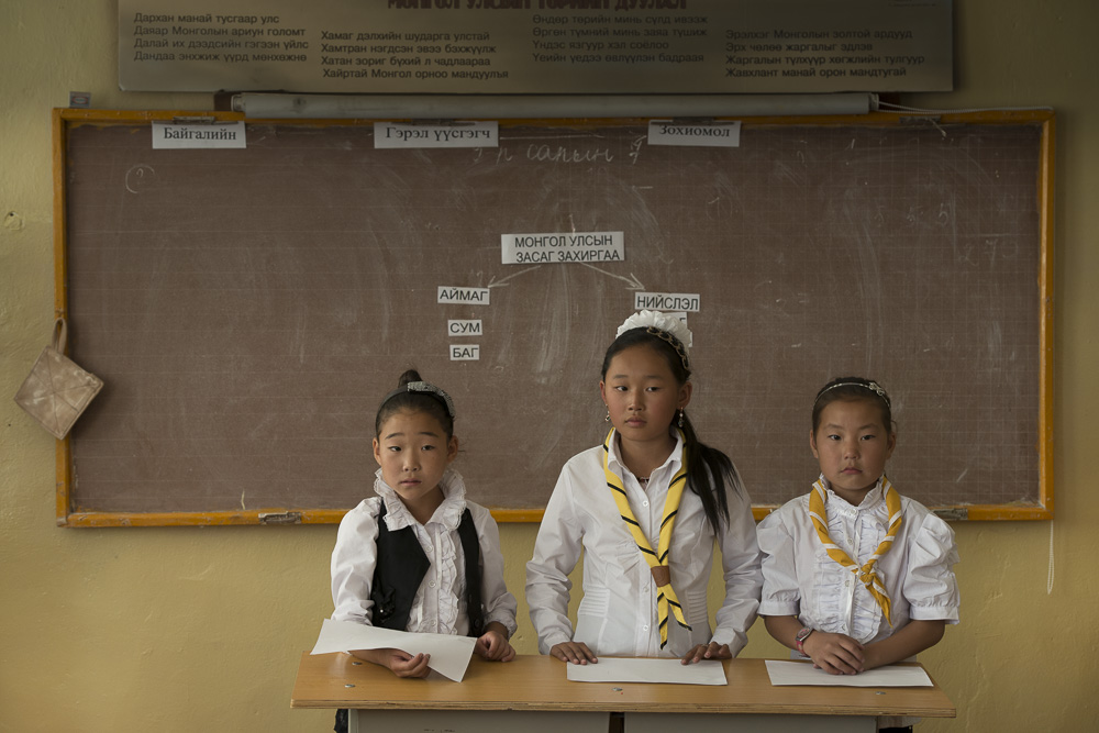 School Nomadic Children Mongolia - copyright 2016 Sven Zellner/Agentur Focus